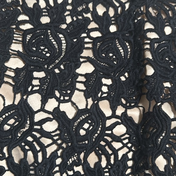 Beautiful champagne and black skirt - Picture 2 of 7